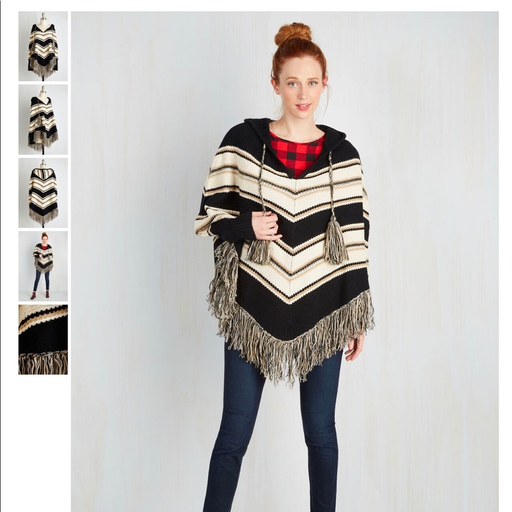 Montana on my Mind Poncho in M/L